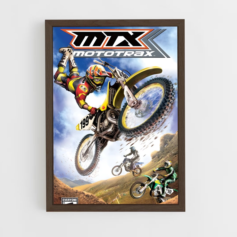 Poster Motocross Madness – affiche Motocross freestyle (vue 5)